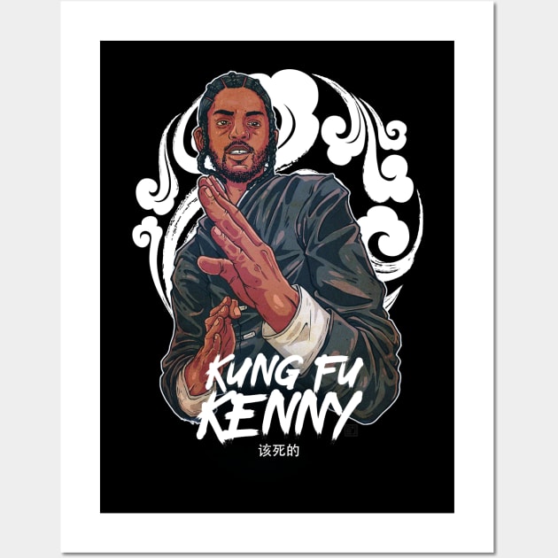 Kung Fu Kenny Wall Art by OhhEJ